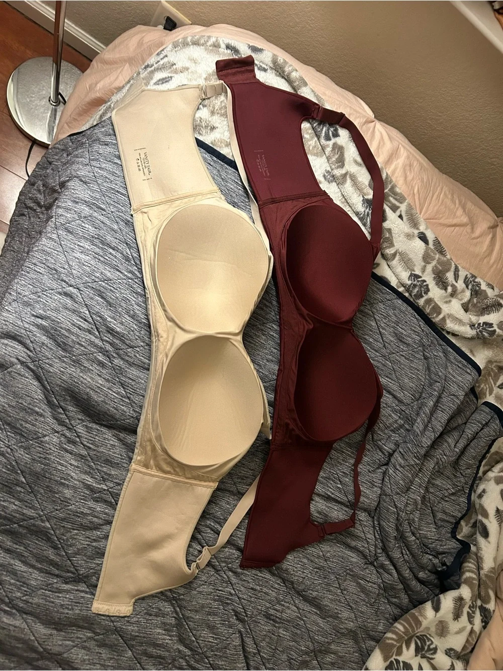 Set Of 2: Vanity Fair Beauty Back Smoothing Wireless Bra